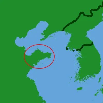 shandong peninsula: a peninsula in Shandong, in eastern China, between the Bohai Sea to the north and the Yellow Sea to...