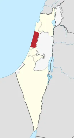 sharon plain: the central section of the Coastal Plain of Israel