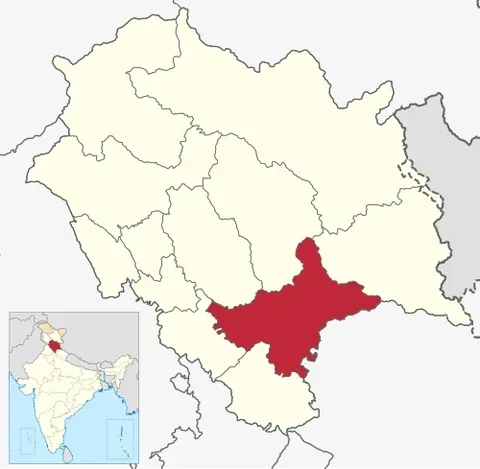 shimla district: one of the six districts in the Shimla Division of the Himachal Pradesh in the Republic of India