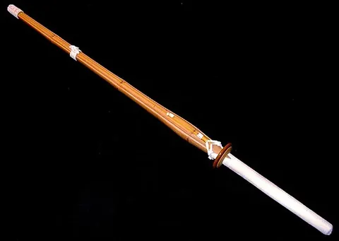 shinai: a bamboo sword used in the Japanese martial art kendo