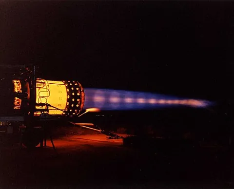 shock diamond: any of the diamond-shaped wave patterns that appear in the supersonic exhaust plume of an aerospace...