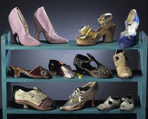 shoe: a protective covering for the foot, with a bottom part composed of thick leather or plastic sole...