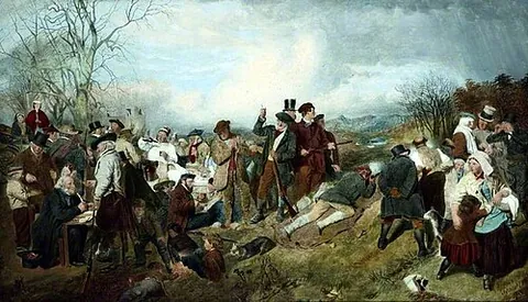 shooting match: a competition in shooting