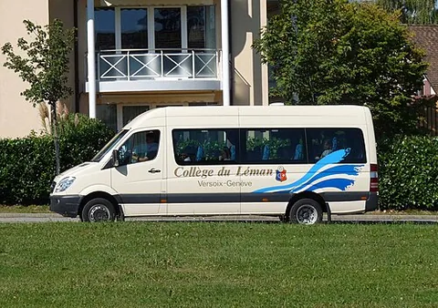short bus: a minibus, such as a type-A or type-B school bus