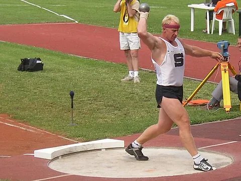 shot put: an athletics event where a competitor must hurl a heavy metal orb ("shot") as far as possible....
