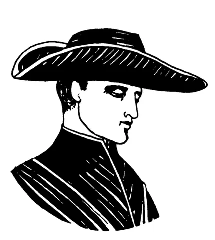 shovel hat: a broad-brimmed style of hat, varying widely in detail, generally turned up at the sides and...