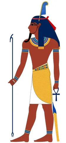 shu: a god personifying the air and atmosphere