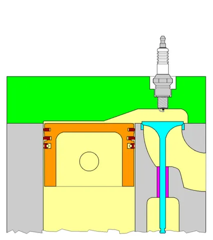 side valve: a type of valve in an internal combustion engine, and thus also (metonymic) the type of valvetrain...