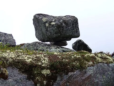 sieidi: among the Sami people, a special site where thanks and offerings are given to the spirits