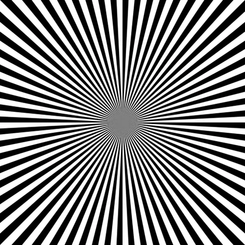 siemens star: a radial, sunburst-like test target used to measure the resolution and image quality of optical...