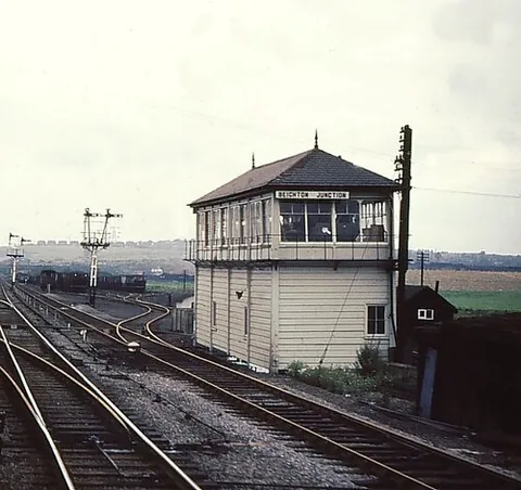 signal box: a building, typically adjacent to or spanning a railway line, from where signals, points and...