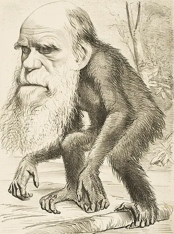 simianize: to represent (a person, typically of a foreign or minority ethnicity) as simian