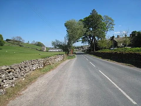simonstone: a village and civil parish in Ribble Valley district, Lancashire, England (OS grid ref SD7734)