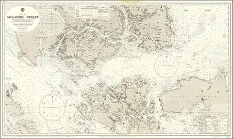 singapore strait: a strait between Singapore (north) and Indonesia's Riau Archipelago (south), connecting the Strait...