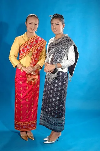 sinh: a traditional tube skirt worn by Lao and Thai women, particularly northern Thai and northeastern...