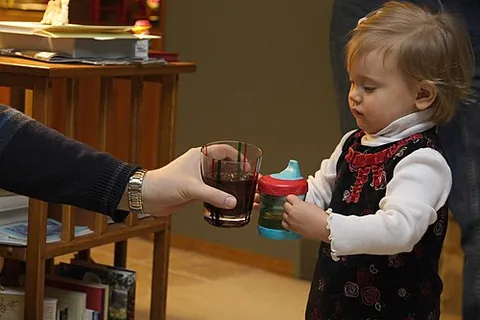 sippy cup: a spill-proof cup for toddlers