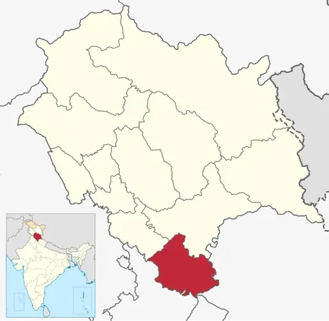 sirmaur district: one of the six districts in the Shimla Division of the Himachal Pradesh in the Republic of India