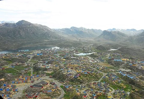 sisimiut: a city in Qeqqata, Greenland. Also known by its former Danish name Holsteinsborg