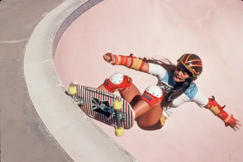 skateboard: a narrow, wooden or plastic platform mounted on pairs of wheels, on which one stands and propels...