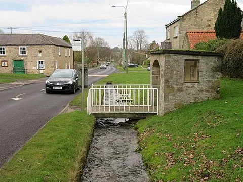 skeeby: a village and civil parish in North Yorkshire, England, previously in Richmondshire district (OS...
