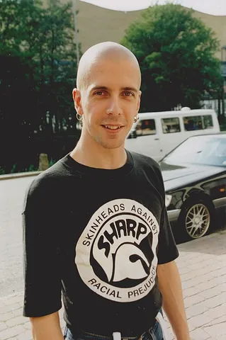 skinhead: someone with a shaved head