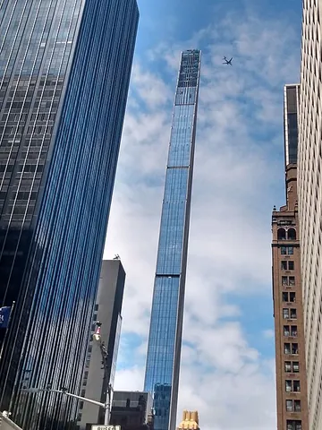 skinnyscraper: an extremely narrow skyscraper; a pencil tower