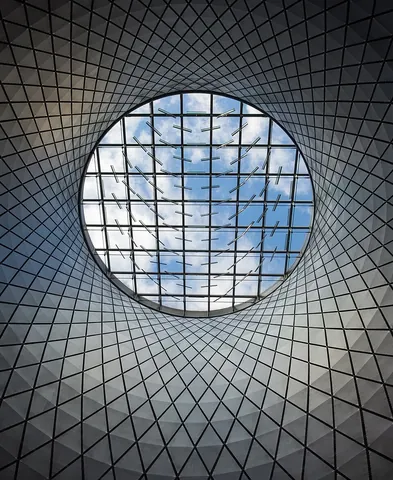 skylight: a window, dome, or opening in the roof or ceiling, to admit natural light