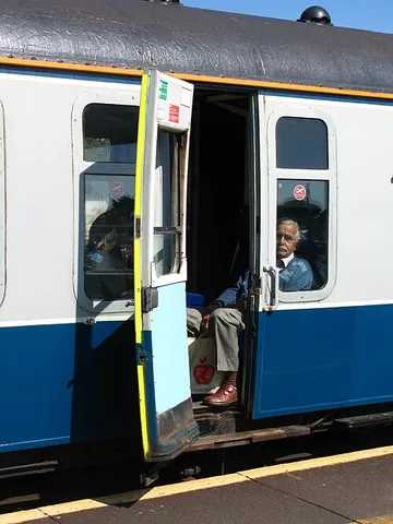 slam door: a hinged railway carriage door which opened outwards, that could be opened from the inside only by...