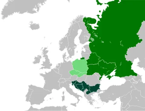 slav: a member of any of the peoples of Europe who speak the Slavic languages