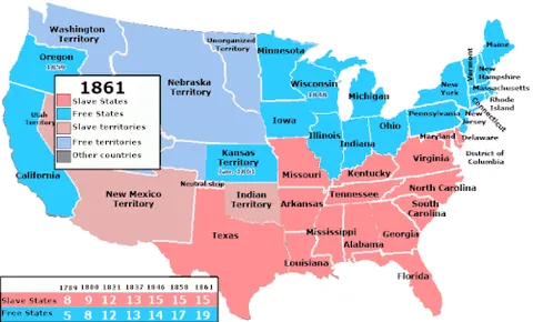 slave state: prior to the American Civil War, any of the states in which the owning of slaves was legal
