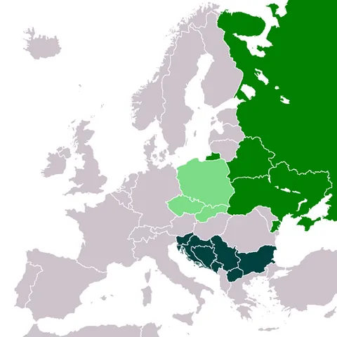 slavonic: a branch of the Indo-European family of languages, usually divided into three subbranches