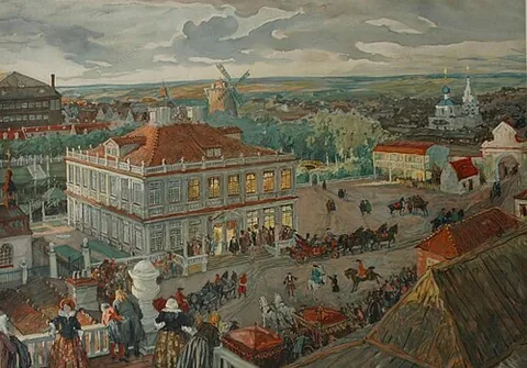 sloboda: a kind of settlement, village, or suburb in the history of Russia, Belarus and Ukraine