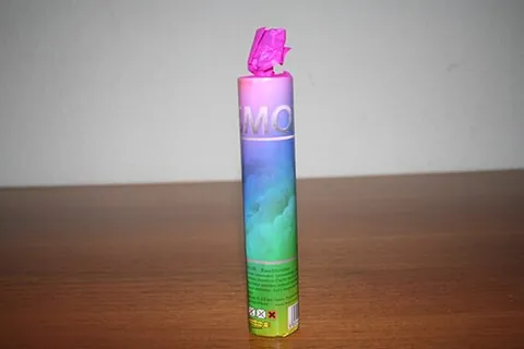 smoke bomb: a firework designed to produce smoke upon ignition