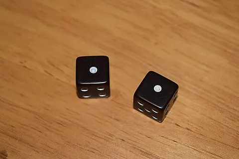 snake eyes: two ones, after rolling two dice