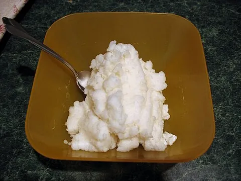 snow cream: a dessert made by mixing clean, fresh snow with a small amount of milk or cream and flavouring...