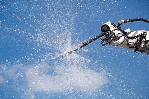 snozzle: a reinforced firefighting nozzle used to pierce the exterior skin of an aircraft and spray water or...