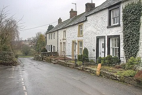 sockbridge: a village in Sockbridge and Tirril parish, Westmorland and Furness, Cumbria, England, previously in...