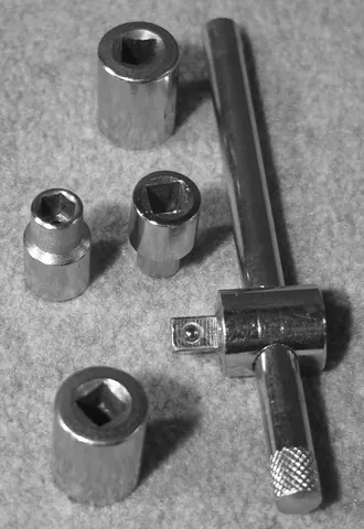 socket wrench: a type of wrench (spanner) featuring multiple removable and interchangeable socket heads (sockets),...