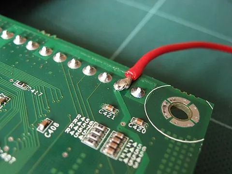 solder mask: a thin lacquer-like layer of polymer that is usually applied to the copper traces of a printed...