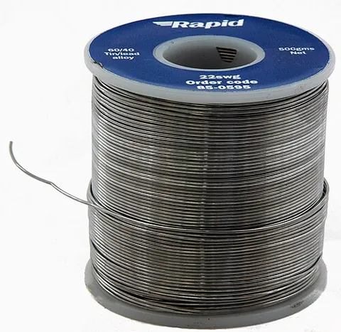solder: any of various easily melted alloys, commonly of tin and lead, that are used to mend, coat, or join...