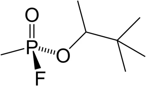 soman: a highly toxic G-series nerve agent in the organophosphate class of chemical warfare agents. It...