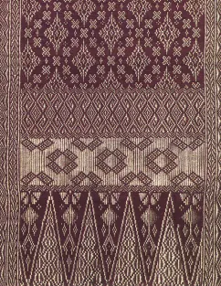 songket: a type of cloth made of silk or cotton interwoven with metallic threads which form intricate...