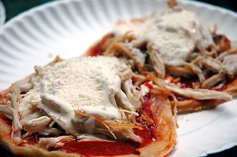 sope: a traditional Mexican food consisting of a masa base with various savory toppings