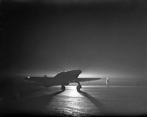 sortie: an attack made by troops from a besieged position; a sally