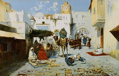 souq: a street market, particularly in Arabic- and Somali-speaking countries; a place where people buy...