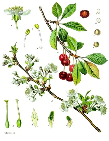 sour cherry: species of Prunus subg. Cerasus, (cherries), native to much of Europe and southwest Asia,...