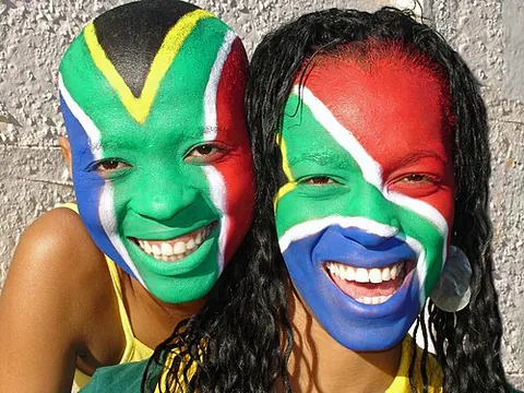 south african: a person from South Africa or of South African descent