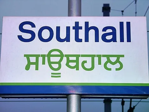 southall: a suburban town in the borough of Ealing, Greater London, England (OS grid ref TQ1280)