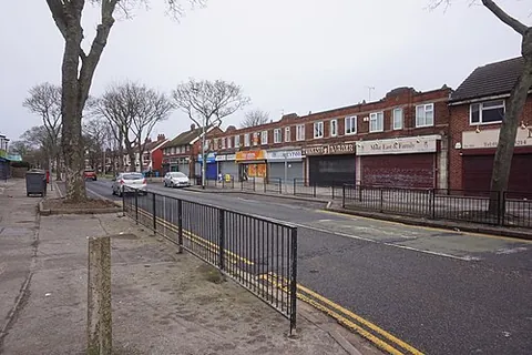 southcoates: an eastern suburb of Kingston upon Hull, East Riding of Yorkshire, England (OS grid ref TA1230)