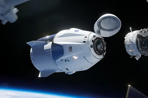 spacecraft: a vehicle that travels through space